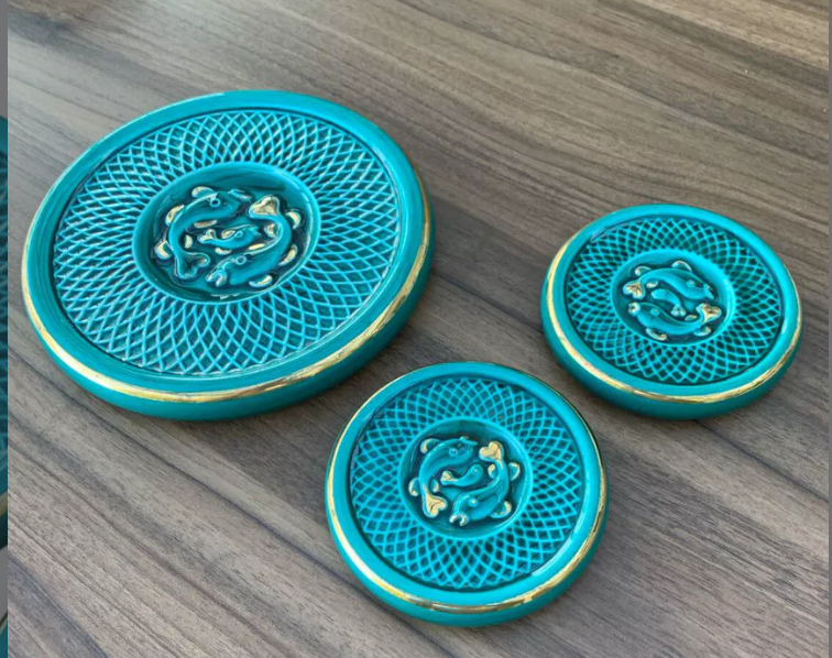 Dessous de plat et de bouteilles Art Déco