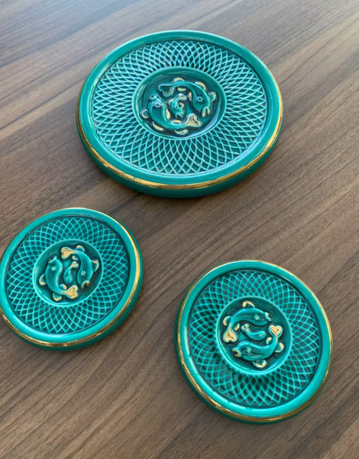Dessous de plat et de bouteilles Art Déco