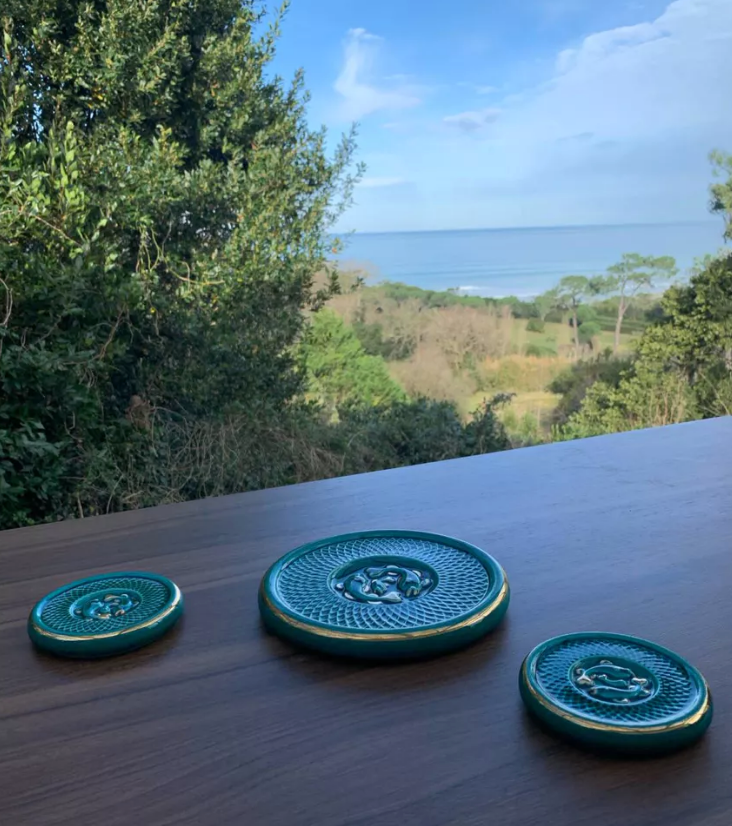 Dessous de plat et de bouteilles Art Déco