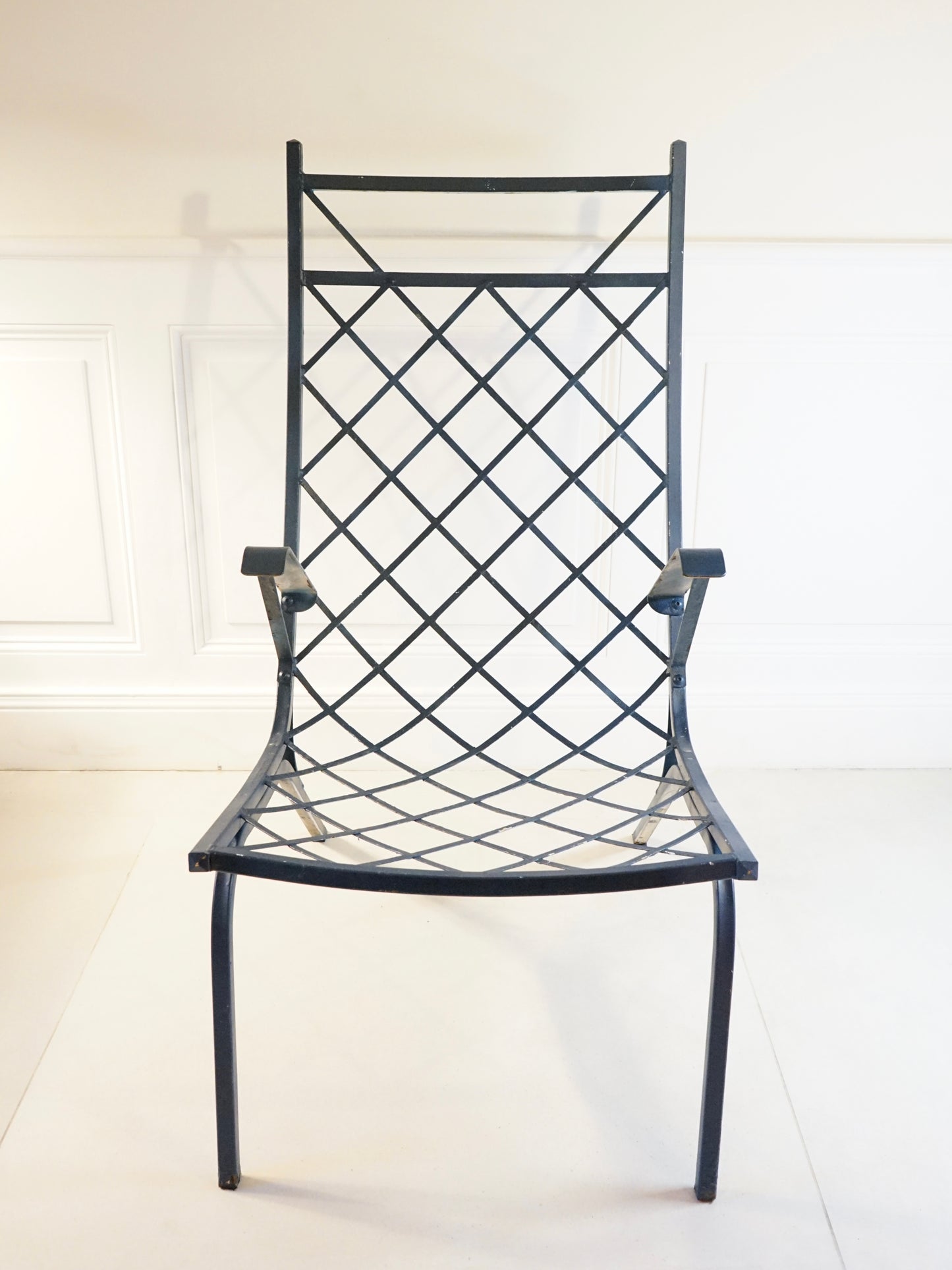 Fauteuil d'extérieur en acier
