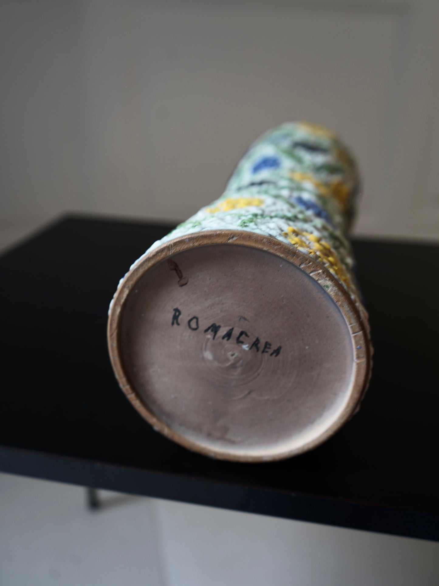 Paire de Vases en grès émaillé du collectif Romacréa