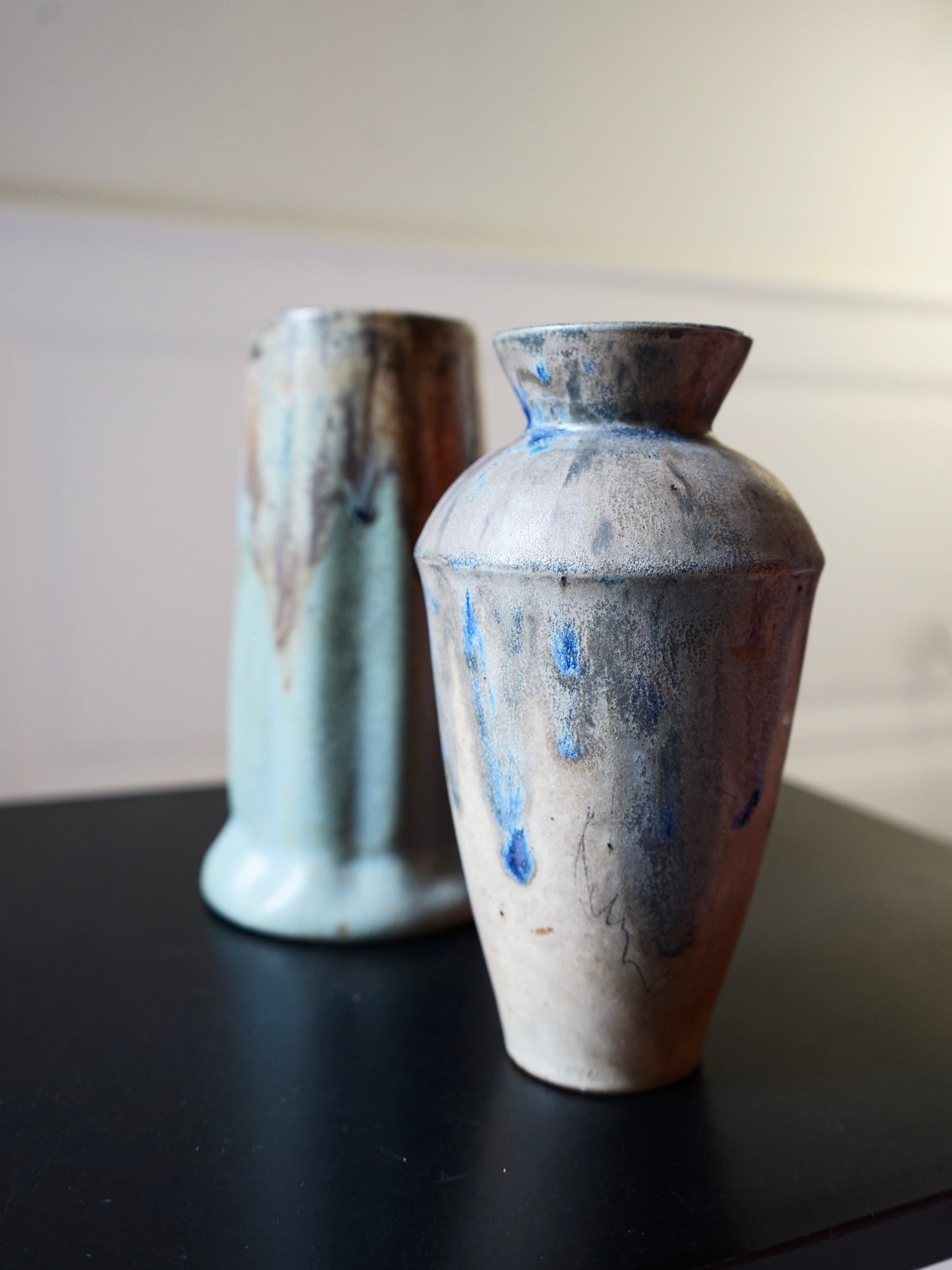 Deux Vases en grès Art Nouveau