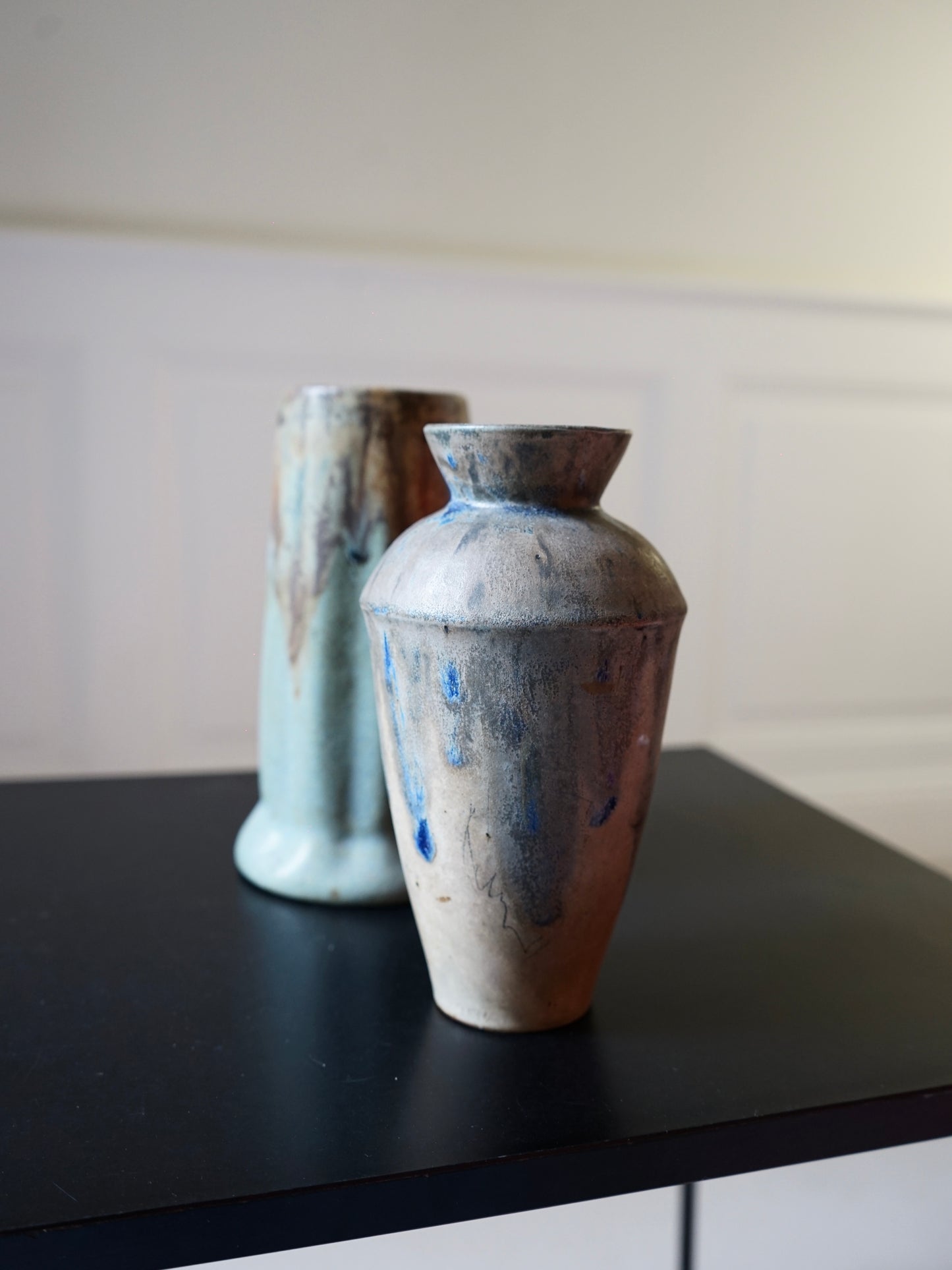 Deux Vases en grès Art Nouveau