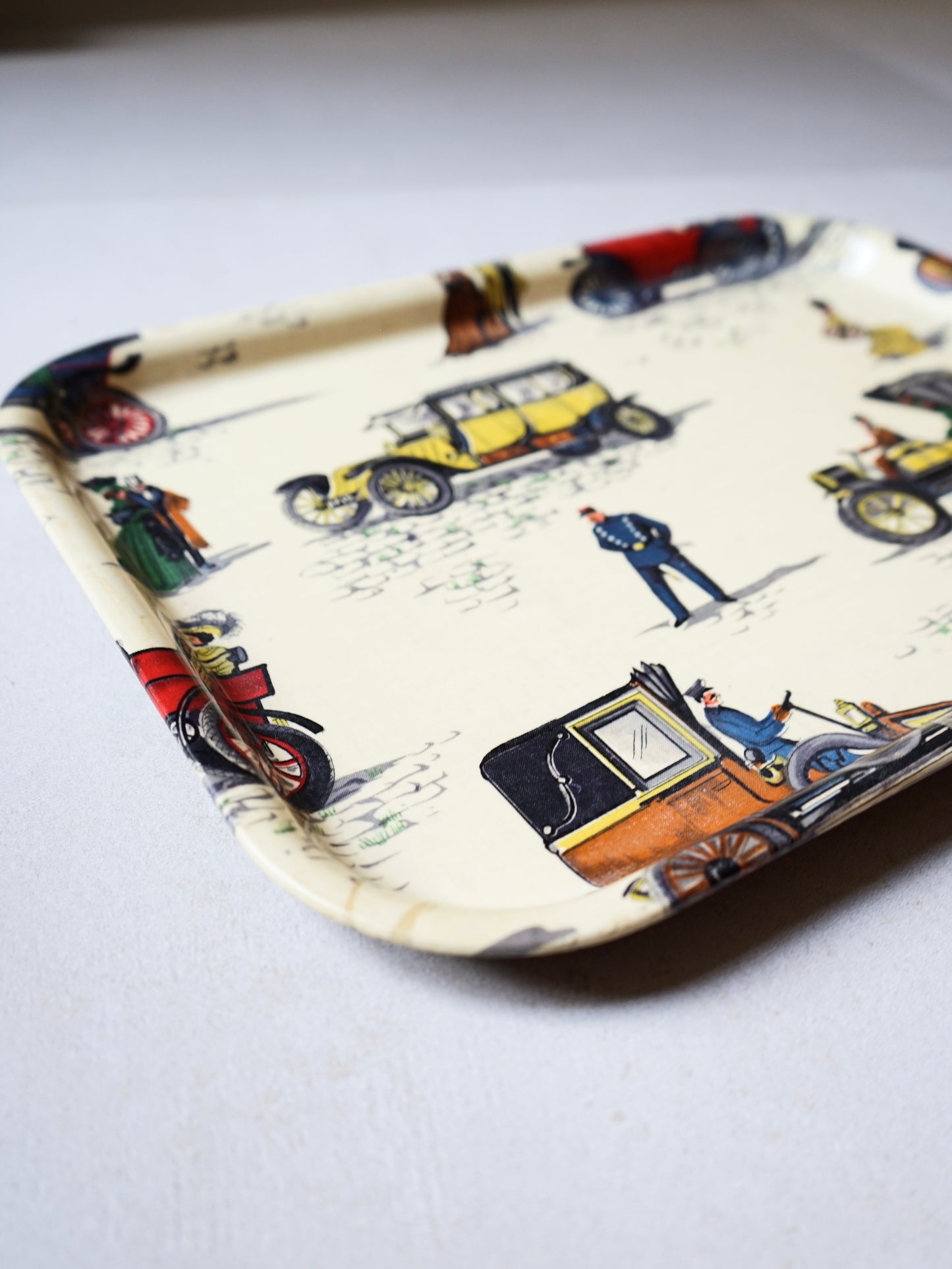 Plateau en fibre de verre Auto Retro 70s