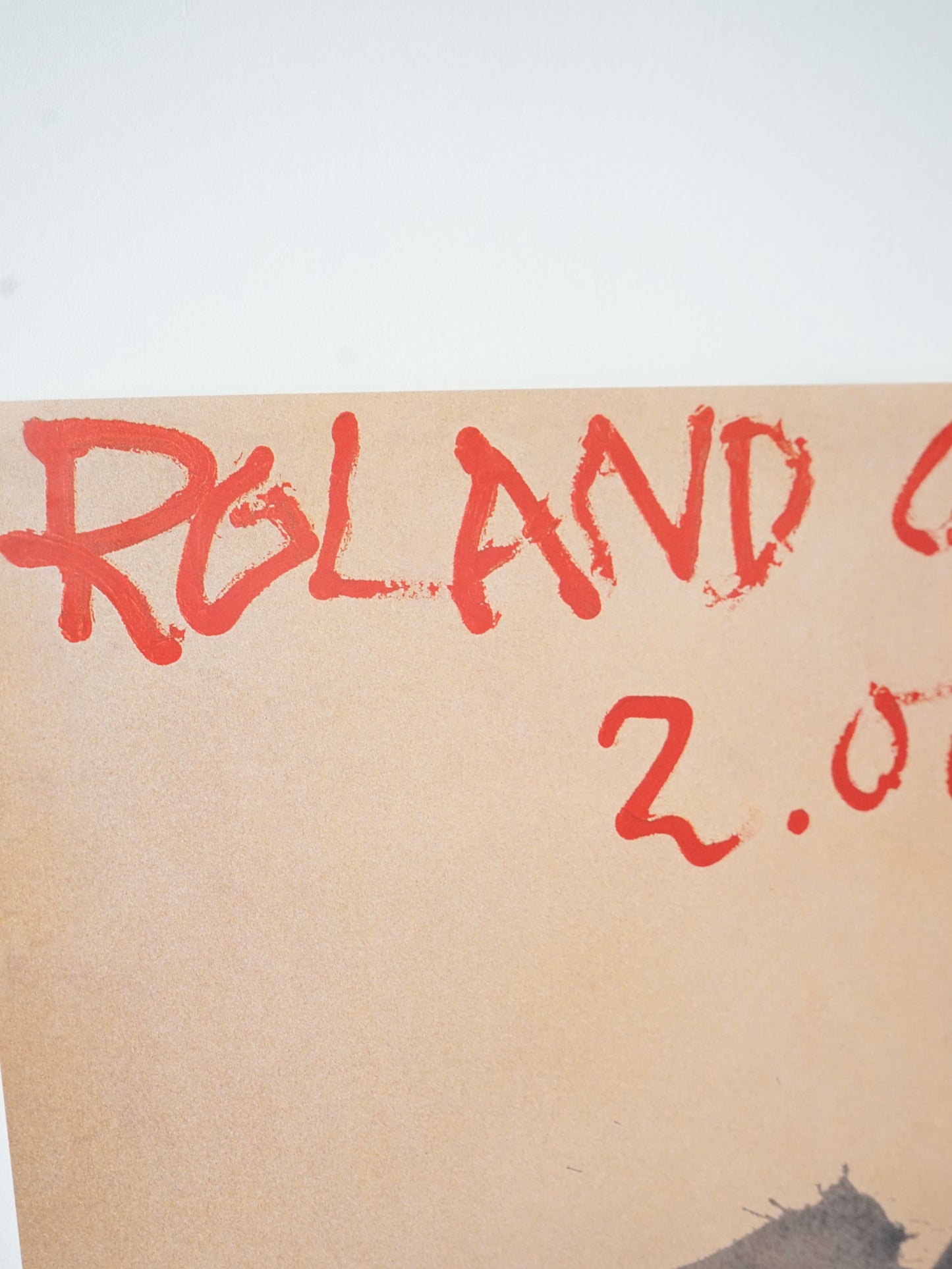 Affiche Roland Garros par Antoni Tàpies