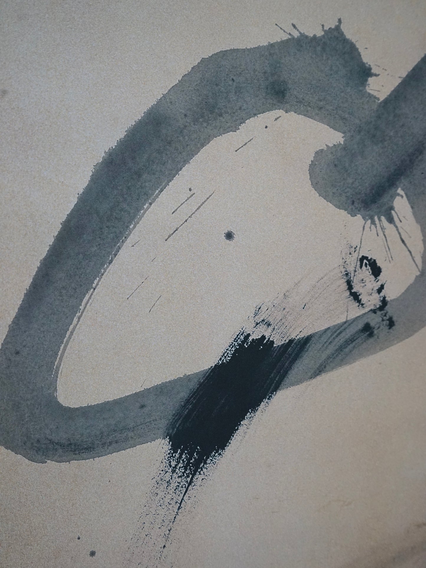 Affiche Roland Garros par Antoni Tàpies