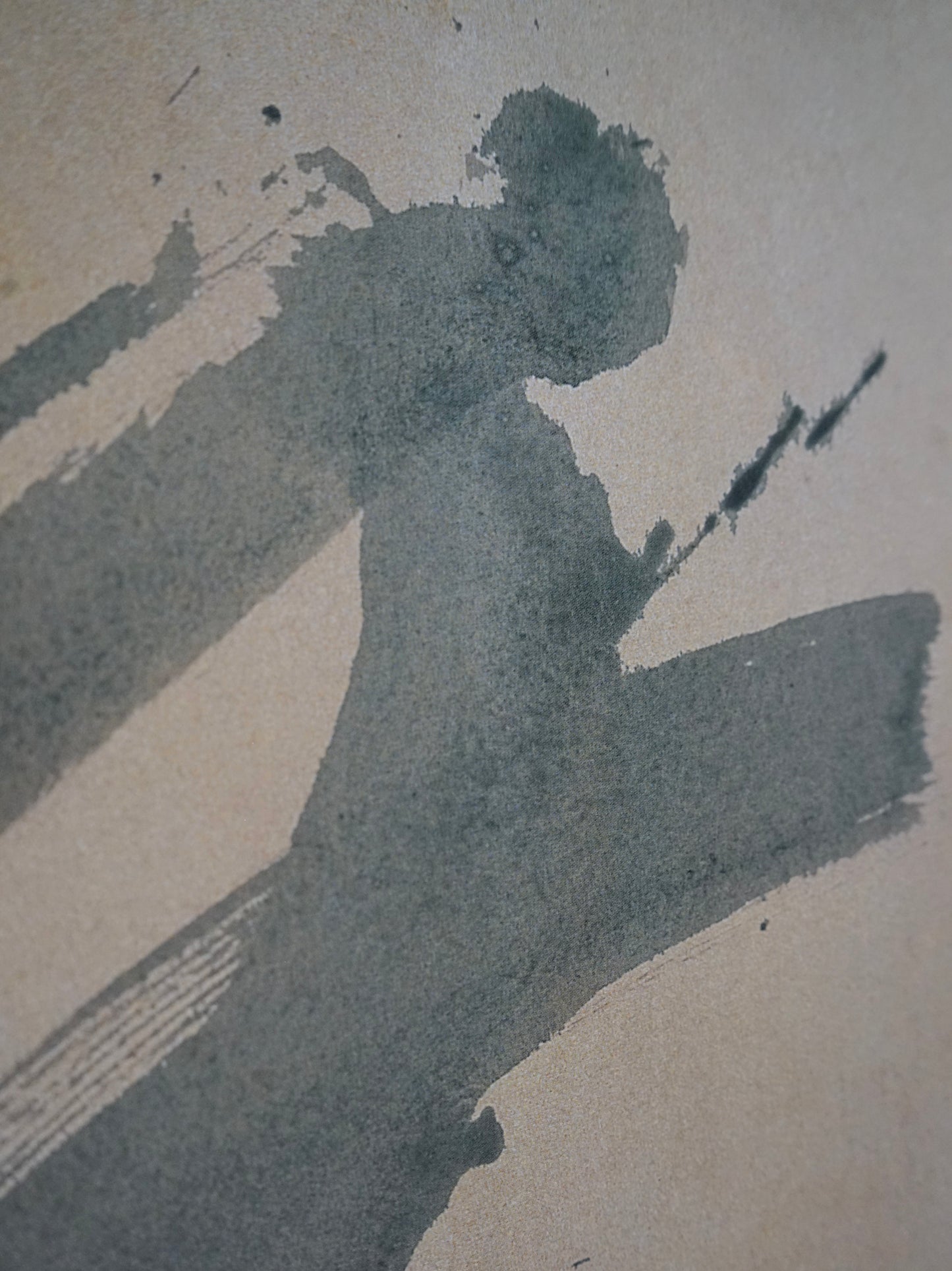 Affiche Roland Garros par Antoni Tàpies