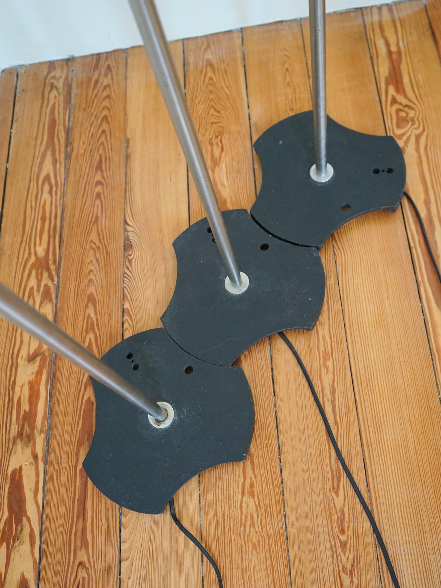 3 Lampadaires Gino Sarfatti