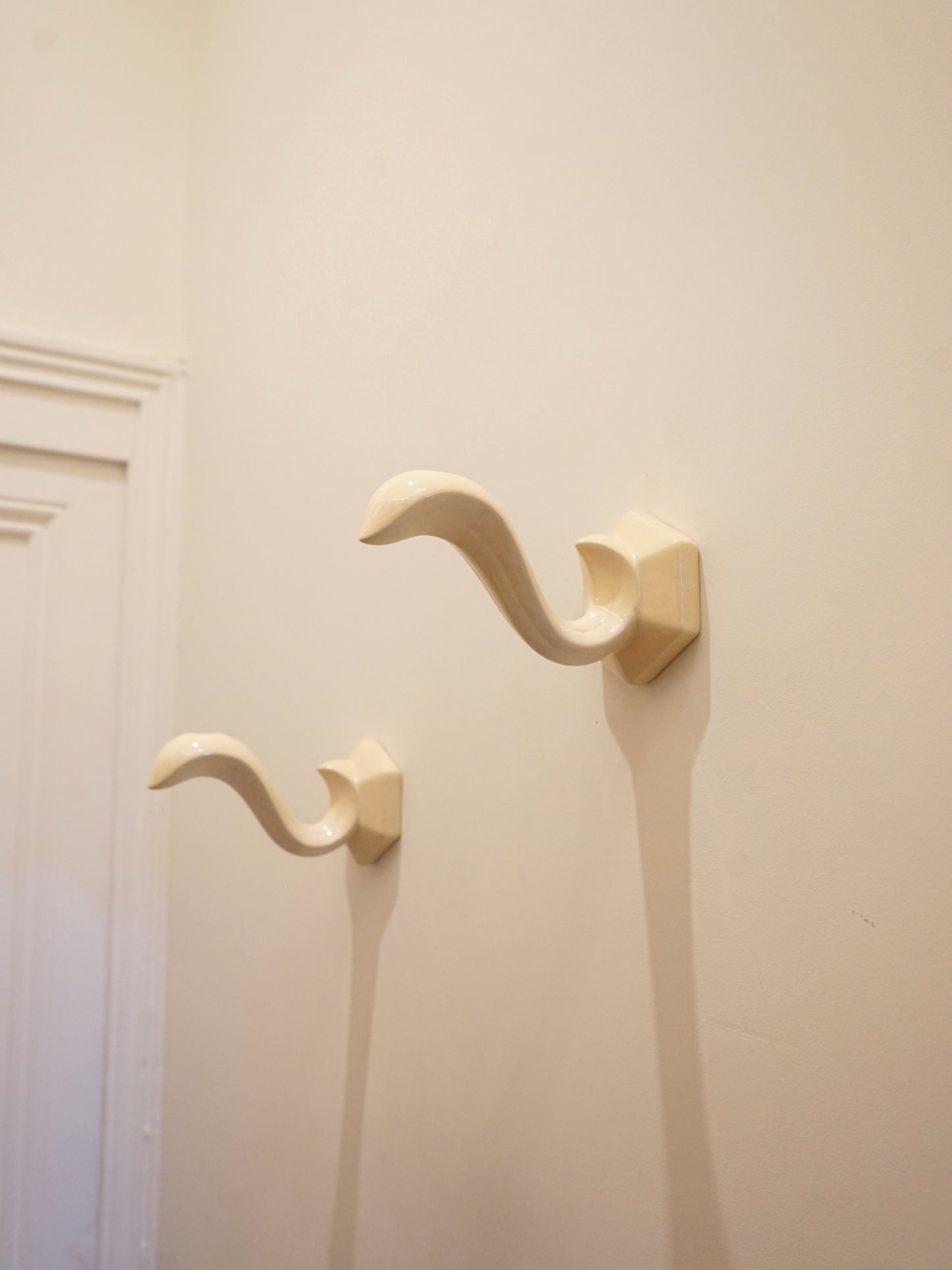 Paire de patères Art Déco