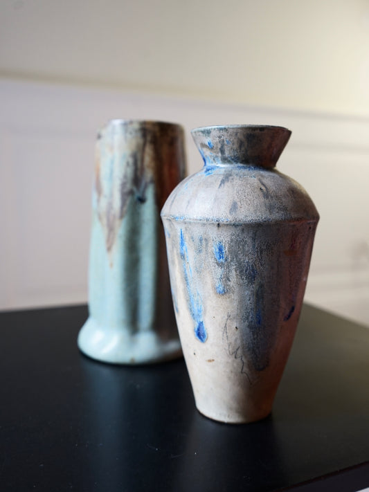 Deux Vases en grès Art Nouveau