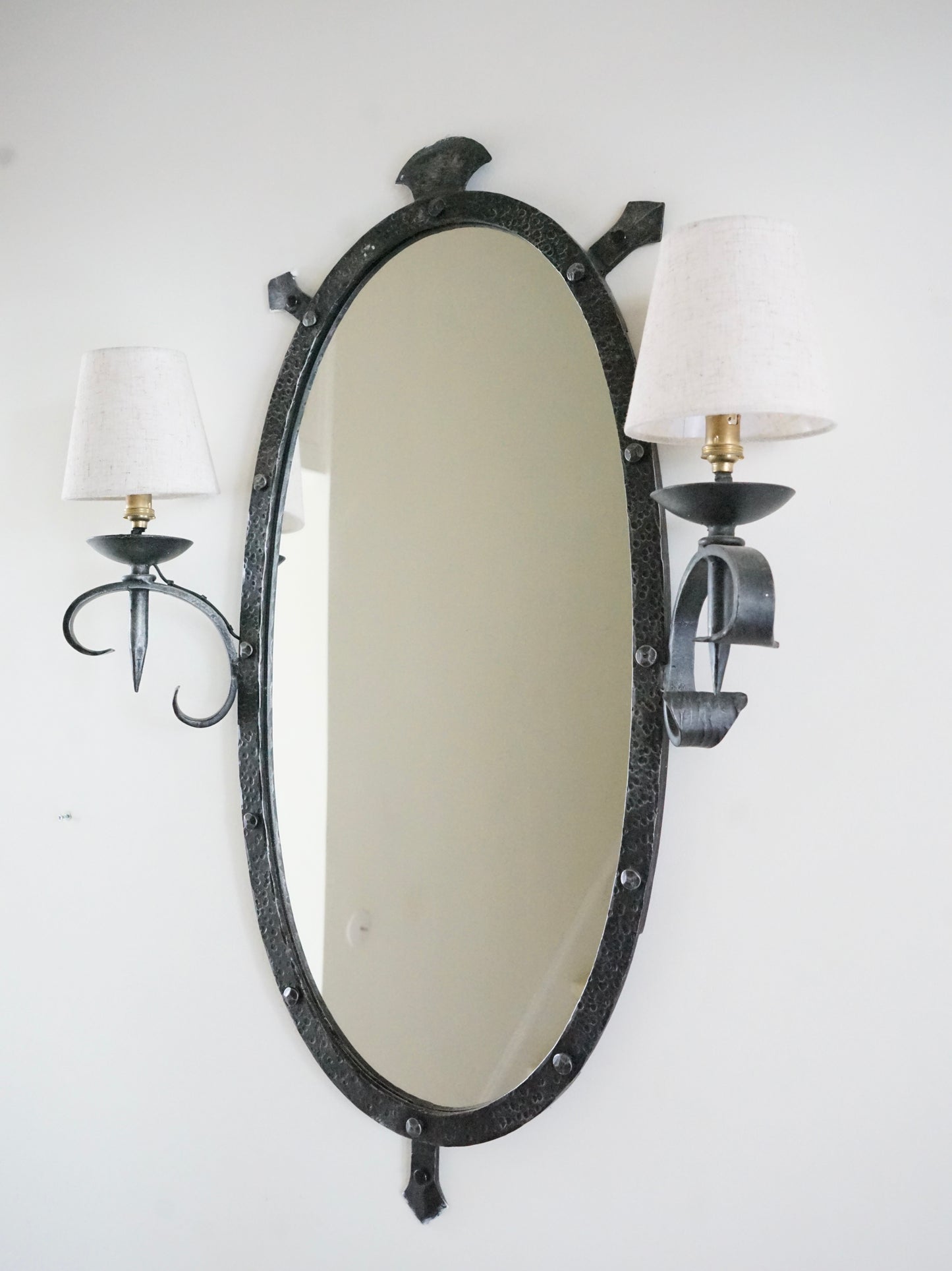 Miroir à deux bras de lumière