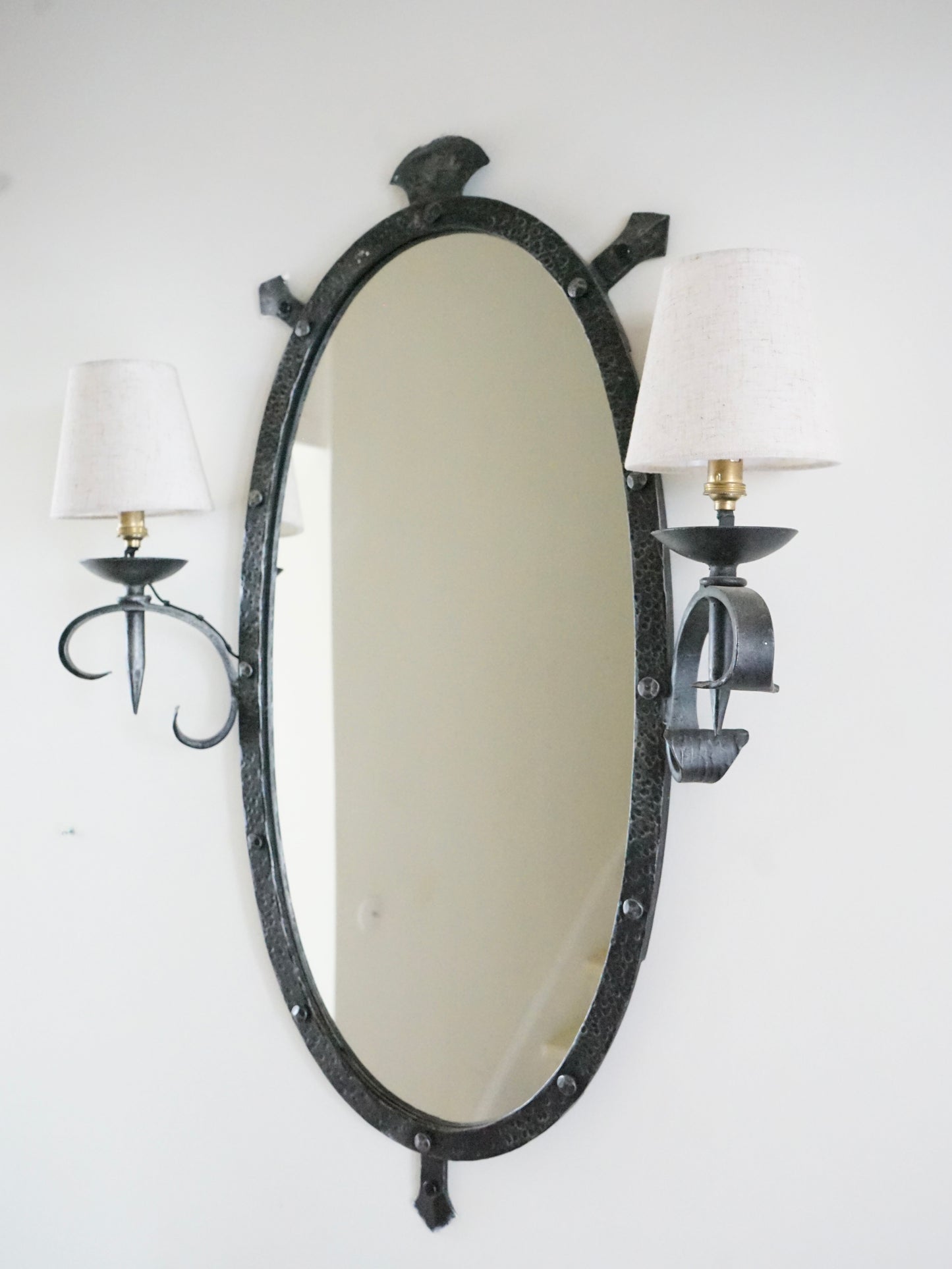 Miroir à deux bras de lumière