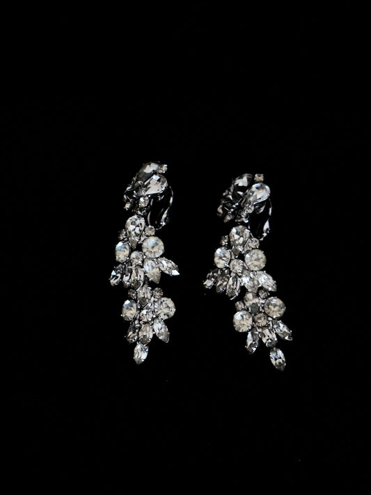 Paire de boucles d'oreilles Napier Vintage 50s.