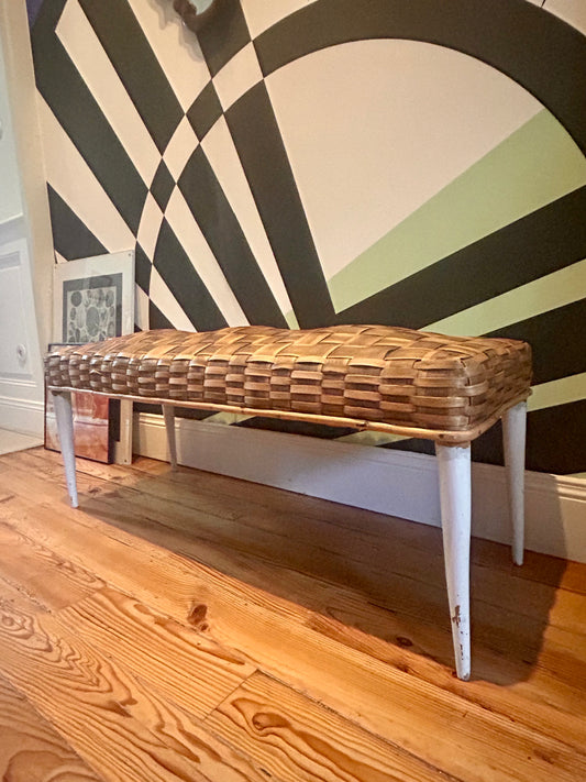 Banc de pêcheur du Pays Basque.