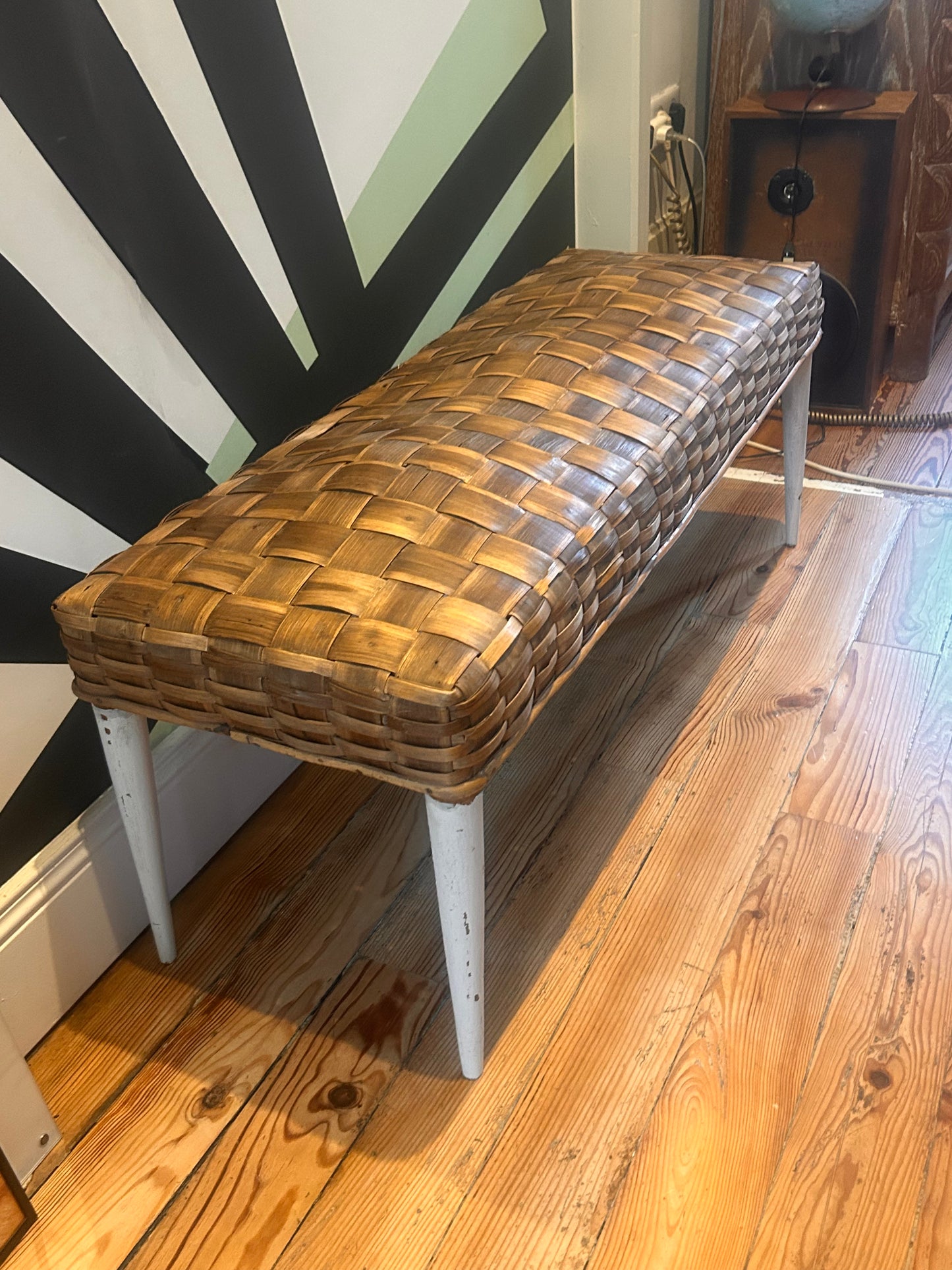 Banc de pêcheur du Pays Basque.